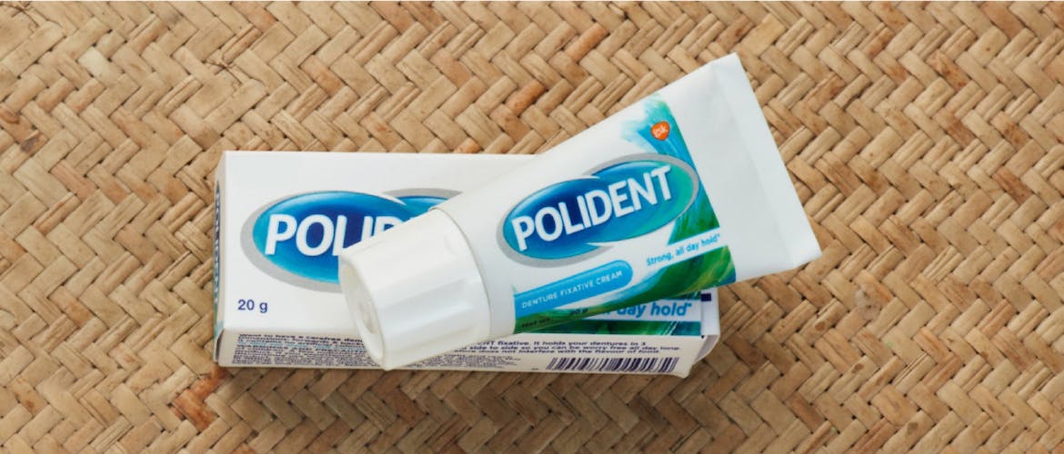 Effective AllDay Hold Denture Fixatives Polident